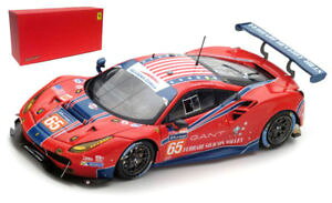 �y���������z�͌^�ԁ@�X�|�[�c�J�[�@�t�F���[�����R���T���}���X�P�[��looksmart ferrari 488 gte 65 scuderia corsa le mans 2017 143 scale