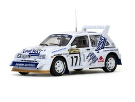 【送料無料】模型車　スポーツカー　サンスターモデルラリーカーsunstar 5535 mg metro 6r4 model rally car h toivonen c wrede 1000 lakes 86 118