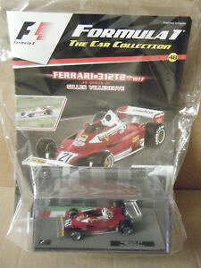 【送料無料】模型車 スポーツカー パニーニカーコレクションフェラーリジルビルヌーブpanini f1 car collection ferrari 312t21977 gilles villeneuve 143 sealed