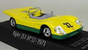 �y���������z�͌^�ԁ@�X�|�[�c�J�[�@�X�P�[�������}���f�J�[��solido 143 scale 7160 ligier js3 32 le mans 1971 yellow decals not fitted