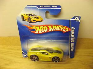 yz͌^ԁ@X|[cJ[@zbgzC[YV[gJ[h164CG[2008tF[360fi2836~ghot wheels stars 2008 ferrari 360 modena 2836 mint on short card 164 yellow