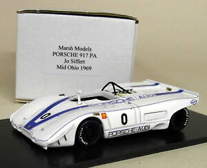 yz͌^ԁ@X|[cJ[@}[VfXP[|VF`~bhInCIfJ[marsh models 143 scale porsche 917 pa jo siffert mid ohio 1969 resin model car