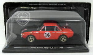 yz͌^ԁ@X|[cJ[@AVFbgXP[`A[hachette 143 scale ha003 lancia fulvia rallye 16 hf 1968 red