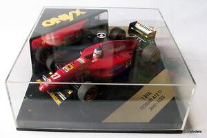yz͌^ԁ@X|[cJ[@IjLXtF[WAWfJ[onyx 143 189a ferrari 412 t1 jean alesi 27 model car