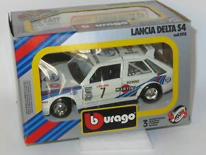 yz͌^ԁ@X|[cJ[@IWi`Af^}eBj[VOv[V{bNX124 original 1980s burago 0115 lancia delta s4 martini racing promo box