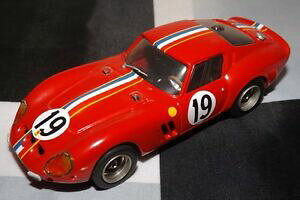 yz͌^ԁ@X|[cJ[@tF[}mX^WAzCg^fferrari 250 gto le mans 1962 amr nostalgia one 143 hand built white metal model