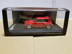 �y���������z�͌^�ԁ@�X�|�[�c�J�[�@head liner renault 5maxi turbo red hl0822143head liner renault 5 maxi turbo red hl0822 143