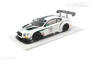 yz͌^ԁ@X|[cJ[@upVo[Xg[fbentley gt3winner blancpain gt silverstone 2014 1 of 500tsm model 118