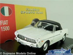 yz͌^ԁ@X|[cJ[@tBAbgfJ[XP[zCgJuIAgXNVbNX|[cfiat 1500 model car 143 scale white cabriolet atlas norev classic sports k8