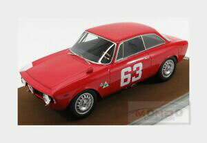 【送料無料】模型車 スポーツカー アルファロメオジュリア#モンツァドalfa romeo giulia 1600 gta 63 monza 1966 de adamich tecnomodel 118 tm1860c mo