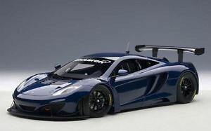 yz͌^ԁ@X|[cJ[@}N[OAe}autoart 81344 mclaren mp412c gt3 azure blue