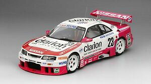 yz͌^ԁ@X|[cJ[@gtr lm23NI24h}1996 118fnissan skyline gtr lm 23 clarion 24h le mans 1996 118 model