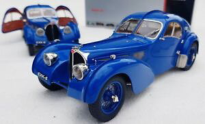 �y���������z�͌^�ԁ@�X�|�[�c�J�[�@�u�K�b�e�B�A�g�����e�B�b�N�N�[�y�{�b�N�Xcmc bugatti sc57 atlantic coupe rb pope m083 blue blue in box 118