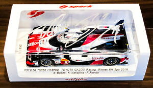 yz͌^ԁ@X|[cJ[@TCg^nCubhA\autographed jpn le spark 143 toyota gazoo ts050 hybrid buemi nakajima alonso