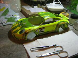 【送料無料】模型車 スポーツカー ポルシェグアテマラレーシング#カスタムporsche 911 gt3 r manthey racing 911 12h bathurst 2018 in 118 custom