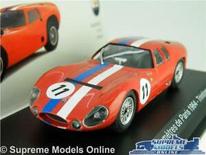 �y���������z�͌^�ԁ@�X�|�[�c�J�[�@�}�Z���e�B�}�Z���e�B�J�[���f���T�C�Y�l�b�g���[�N�L���f�p��maserati tipo 1513 car model 143 size ixo 1000 kilometres de paris 1964 simont