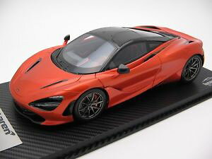yz͌^ԁ@X|[cJ[@118tecnomodel}N720geneve autoshow2017IWt18ex06a118 scale tecnomodel mclaren 720s gneve autoshow 2017 vacation orange