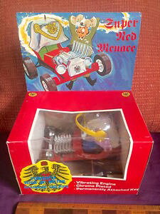 yz͌^ԁ@X|[cJ[@Be[WbhovX`bN{bNX_[zbgzC[V[J[~gvintage red baron huge windup plastic show car mint in box durham hot wheels