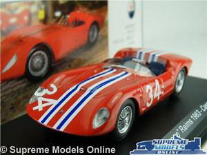 �y���������z�͌^�ԁ@�X�|�[�c�J�[�@�}�Z���e�B�}�Z���e�B�����X�J�[���f���l�b�g���[�Nmaserati tipo 61 drogo reims casner car model 143 birdcage ixo altaya 1963 t34z