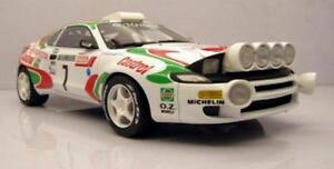 yz͌^ԁ@X|[cJ[@g^ZJOAe}[gbv}PXfJ[toyota celica gt4 mc93 rally 1st auriol 118 top marques model car