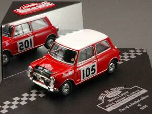 yz͌^ԁ@X|[cJ[@[X~jN[p[[eJmorris mini cooper 105 7th rally montecarlo 1964 aaltonen vitesse 143 ve43331