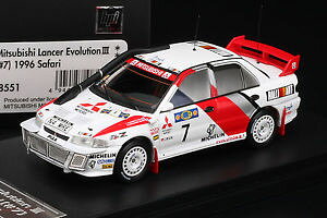 yz͌^ԁ@X|[cJ[@T[G{Tt@[[Xmitsubishi lancer evo iii 1996 safari rally *race winner* hpi 8551 143
