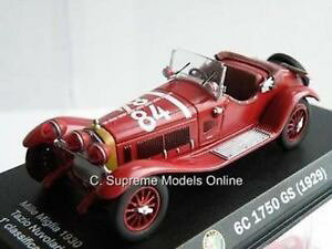yz͌^ԁ@X|[cJ[@At@IJ[XP[[[VO}fNVbNalfa romeo 6c 1750 gs car 1929 143 scale rally racing le mans model classic r0z