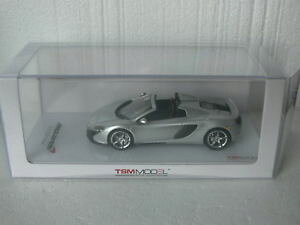 yz͌^ԁ@X|[cJ[@truescale~j`Atsm}N650sNrhd2015143 rare tsm144365truescale miniatures tsm mclaren 650s spider rhd silver 2015 143 rare