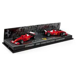 yz͌^ԁ@X|[cJ[@}e143 2001tF[V[}bn[o`Fmattel 143 2001 ferrari schumacher barrichello constructors
