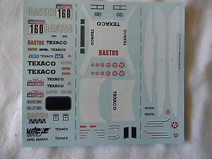 【送料無料】模型車 スポーツカー  143 opel manta 400ディーキャルcolsoul1985ダカールモータースポーツ 143 opel manta 400 decal colsoul 1985 dakar rally motorsport
