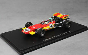 【送料無料】模型車 スポーツカー スパークロータスポーグランプリspark lotus 69 pau grand prix winner 1971 rene wisell s2147 143