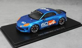 【送料無料】模型車　スポーツカー　スパークアルパインルマンspark alpine celebration 60 years anniversary le mans 2015 s4947 143