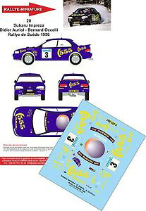 yz͌^ԁ@X|[cJ[@132decals ref20subaru impreza wrx didier auriol rally suede1996rally wrcdecals 132 ref 20 subaru impreza wrx didier auriol