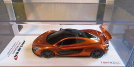 【送料無料】模型車　スポーツカー　マクラーレンオレンジブラックモデルカー