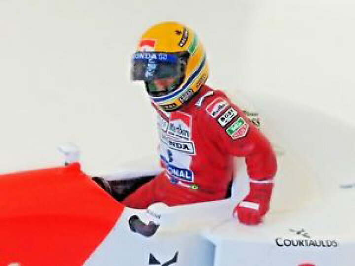 楽天市場 送料無料 模型車 スポーツカー アイルトンセナマクラーレンフィギュアコックピット Hokushin