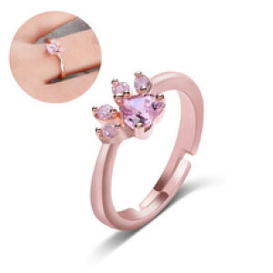 �y���������z�L�@�L���b�g�@�����O�@genenic1pc���C���X�g�[��genenic 1 pc cute bear paw cat claw women rhinestone shiny