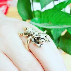 yzL@Lbg@O@gOhfarich cute animal cat retro rings for women adjustable