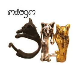 【送料無料】猫　キャット　リング　mdogmmdogm adjustable open cat animal ring cute funny jewelry