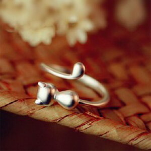 yzL@Lbg@O@Lbg925X^[Osole memory cute cat korea 925 sterling silver trendy