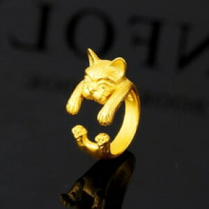 �y���������z�L�@�L���b�g�@�����O�@luomiss�x�g�i���A���C�O�}luomiss delicate vietnam alluvial gold cute animal raccoon