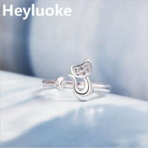 �y���������z�L�@�L���b�g�@�����O�@heyluoke100925�X�^�[�����Oheyluoke collection 100 925 sterling silver ring for women