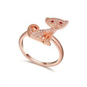 yzL@Lbg@O@labekaka aaa}CNlabekaka aaa grade micro pave copper cat rings cartoon