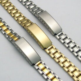 【送料無料】腕時計　レディースステンレススチールブレスレットウォッチキャッチladies stainless steel watch bracelet folding catch 3 colours 10mm 14mm c090