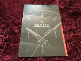 【送料無料】腕時計　レンジローバーコレクションカタログレンジローバーzenith range rover collection watch catalogue range rover, velar