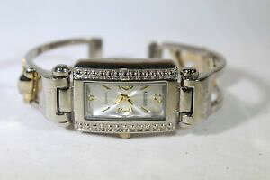 �y���������z�r���v�@�A���X�h���t�B���V���o�[�X�g�[��kessaris dolphin silver tone womens cuff watch wristwatch 65 small quartz