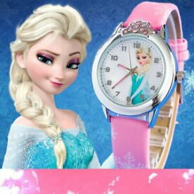 【送料無料】腕時計　プリンセスアンナウォッチchildren watch reloj mujer princess elsa anna watches cartoon watch for kids