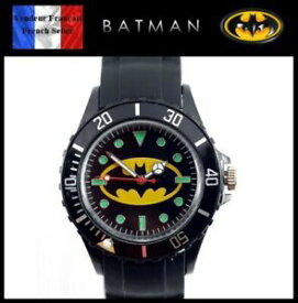 【送料無料】腕時計　ブレスレットバットマンコミックmontre quartz neuve bracelet pvc watch batman dc comics ref 3