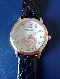 【送料無料】腕時計　ダドナコンラインストーンorologio da polso analogico donna con strass e cinturino ecopelle