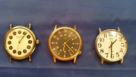 【送料無料】腕時計　パーツヴィンテージlot of 3 vintage watches for parts 2 x guess and timex