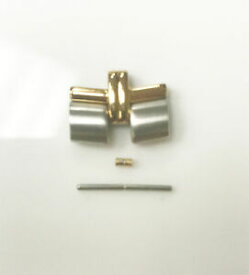 【送料無料】腕時計　トーンゴールドリンクピンウォッシャesq original 14mm twotone gold silver hampshire link pin and washer